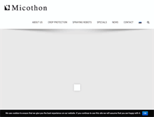 Tablet Screenshot of micothon.nl